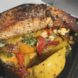 Loaded Grilled Salmon