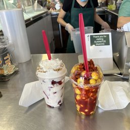 Nuances and fresas con crema Nuances and fresas con crema