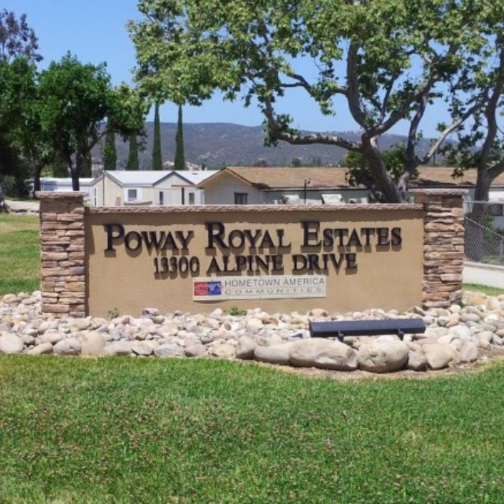 the entrance sign the entrance sign