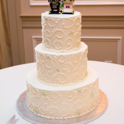 Cakes by Kim - This was our wedding cake (the Legos did not come with the cake)!