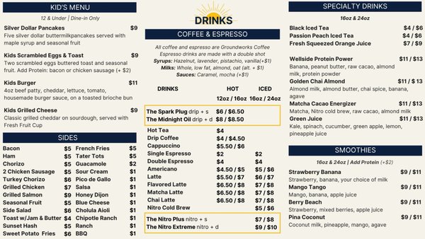 Menu photo 3 The Wellside Cafe Santa Monica, CA Menu photo 3 The Wellside Cafe Santa Monica, CA