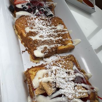 Egg And Berry Cafe - French toast flight - Breakfast & Brunch Near Me - Orland Park, Illinois