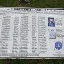 Hardin County Confederates Landmarks