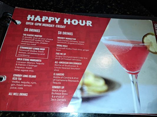 Menu photo 1 Black Angus Steakhouse Escondido, CA