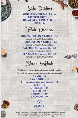 Menu photo 7 Chayhana Oasis Sunny Isles Beach, FL Menu photo 7 Chayhana Oasis Sunny Isles Beach, FL