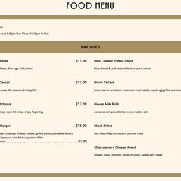 Food Menu Food Menu