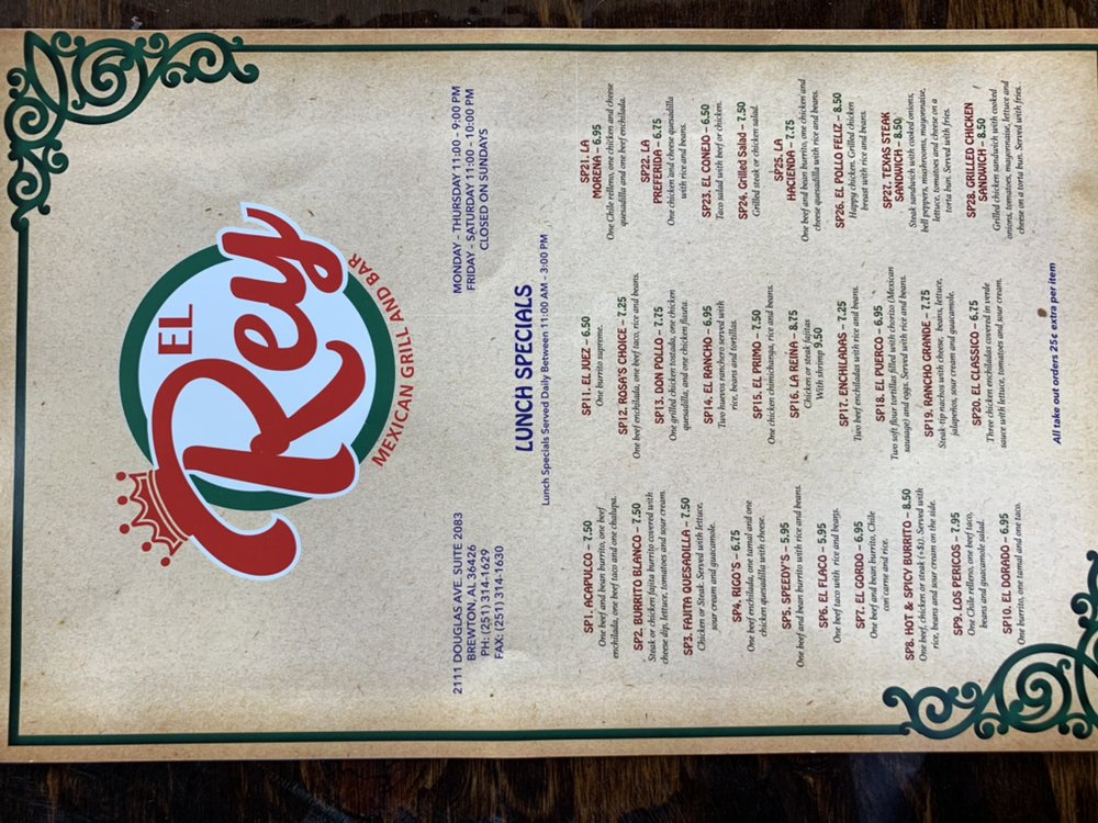 El Rey Mexican Grill & Bar
