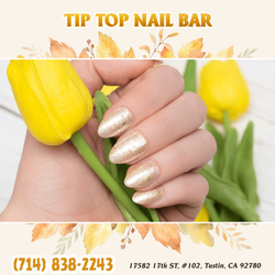 Tip Top Nail Bar - The fall season has arrived, and it's time to give your nails the makeover they deserve.
Give them a beautiful, seasonally-appropriate