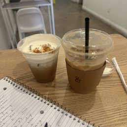 Toffee n' Crème Horchata Latte