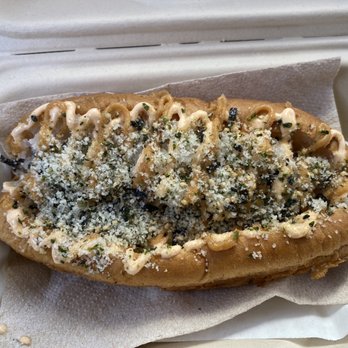 Muki Dogs Kaka'ako - Miso Kake!! - Vegan Near Me - Honolulu, Hawaii