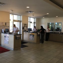 Toyota of Mt. Pleasant - Friendly Toyota vehicle service advisor station.