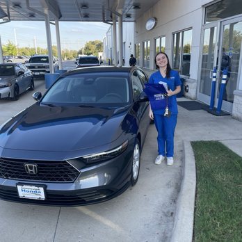 Grapevine Honda - My daughter and new car. - Auto Parts & Supplies Near Me - Grapevine, Texas Grapevine Honda - My daughter and new car. - Auto Parts & Supplies Near Me - Grapevine, Texas