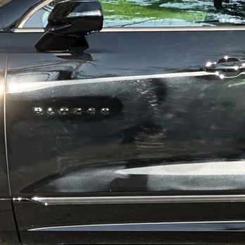 Lakewood Chevrolet - You can see around the blazer emblem where they didn't buff is still nice factory paint - Car Dealers Near Me - Edmonton, Alberta Lakewood Chevrolet - You can see around the blazer emblem where they didn't buff is still nice factory paint - Car Dealers Near Me - Edmonton, Alberta