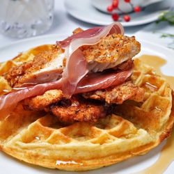 BRX American Bistro - Chicken and Waffles