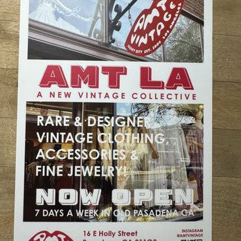 AMT Vintage - Used, Vintage & Consignment Near Me - Pasadena, California