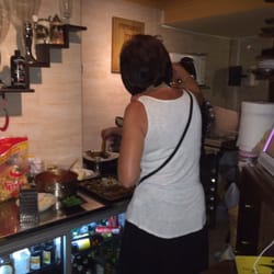 La Bottega della Birra - Even took the time to show my wife how he makes his eggplant parmigiana.