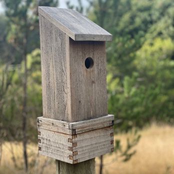 Pop's Gardens - a birdhouse on a post - Landscaping Near Me - San Francisco, California Pop's Gardens - a birdhouse on a post - Landscaping Near Me - San Francisco, California
