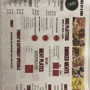 Branded By D BBQ & Catering - Menu - Barbeque Near Me - Burleson, Texas