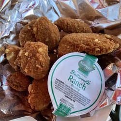 C.J's Grub Stop - Deep fried avocado slices w/ a side of ranch.