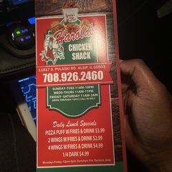Harolds Chicken - Menu | @sleauxfood