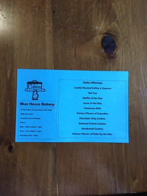 Menu photo 6 Cakes by B's Blue House Bakery Jamestown, NC