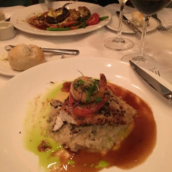 Lahaina Grill - Fish special with monchong, risotto, shrimp on top, delish! - Seafood Near Me - Lahaina, Hawaii Lahaina Grill - Fish special with monchong, risotto, shrimp on top, delish! - Seafood Near Me - Lahaina, Hawaii