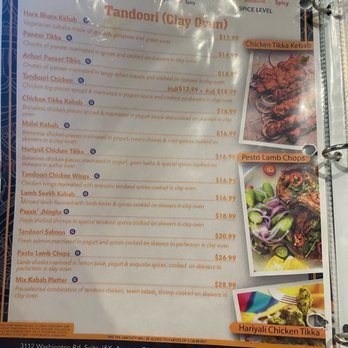 Persis - Menu - Indian Near Me - Augusta, Georgia