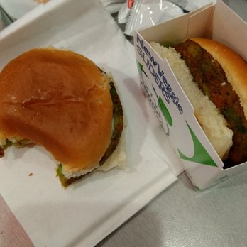 White Castle - veggie burger on end to give another angle. - Fast Food Near Me - Las Vegas, Nevada White Castle - veggie burger on end to give another angle. - Fast Food Near Me - Las Vegas, Nevada