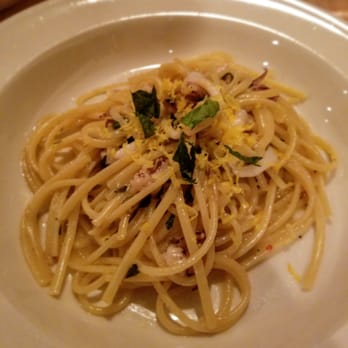 Calafuria - Squid and lemon zest linguine - Italian Near Me - Reno, Nevada Calafuria - Squid and lemon zest linguine - Italian Near Me - Reno, Nevada