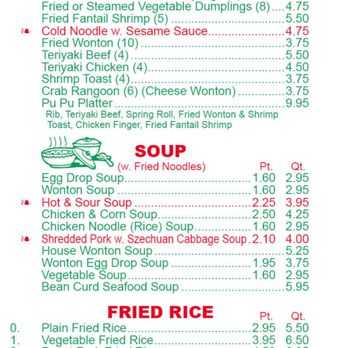 Grace House Restaurant - Here is their menu from the yelp website for this business. If you go to their website through Google, it also gives you this menu. - Chinese Near Me - Abington, Pennsylvania Grace House Restaurant - Here is their menu from the yelp website for this business. If you go to their website through Google, it also gives you this menu. - Chinese Near Me - Abington, Pennsylvania