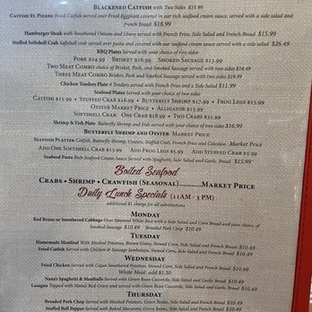Cajun Daiquiri's & Cafe - Menu 3 - Cajun/Creole Near Me - Marrero, Louisiana Cajun Daiquiri's & Cafe - Menu 3 - Cajun/Creole Near Me - Marrero, Louisiana