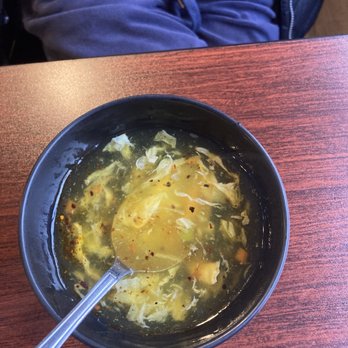 Palace of Sichuan - Egg flower soup.  NO msg - Szechuan Near Me - Longview, Washington