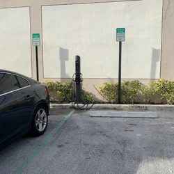 Caliber Collision - Two electric charging stations.