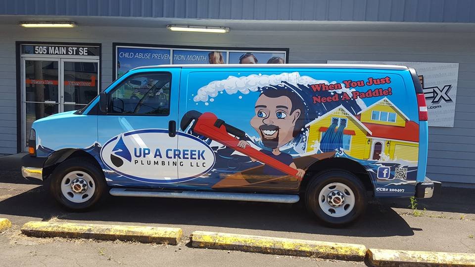 Slide of Up A Creek Plumbing