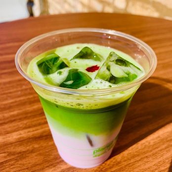 Kumiko - Iced Hibiscus Matcha Latte - Japanese Near Me - Chicago, Illinois Kumiko - Iced Hibiscus Matcha Latte - Japanese Near Me - Chicago, Illinois