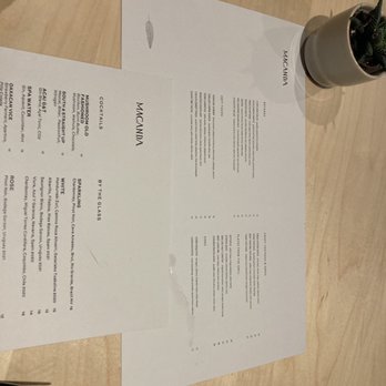 Macanda - Cocktails and dinner menu - Beer, Wine & Spirits Near Me - Wayzata, Minnesota