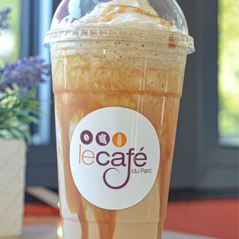 Le Cafe Du Parc - Caramel Frappe - Cafes Near Me - Irvine, California