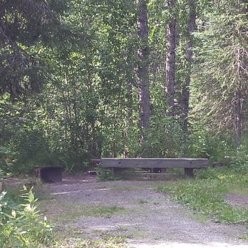 Granite Creek - Most of the sites look like this - Parks Near Me - Hope, Alaska