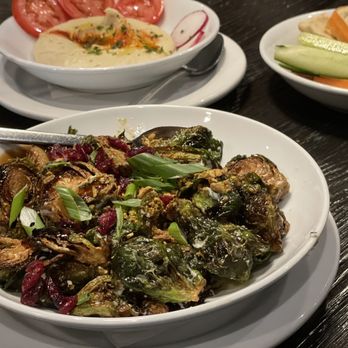 PIAF KITCHEN + WINE + BAR - Roasted sprouts - Mediterranean Near Me - Grapevine, Texas PIAF KITCHEN + WINE + BAR - Roasted sprouts - Mediterranean Near Me - Grapevine, Texas