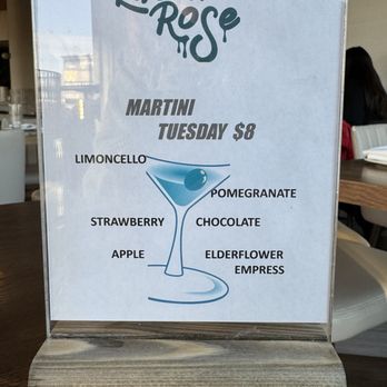 Lucia Rose - Martini Tuesday Special - Italian Near Me - Addison, Illinois