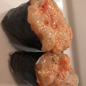 Kamiya 86 - Spicy Scallops nigiri - Sushi Bars Near Me - Ponte Vedra Beach, Florida Kamiya 86 - Spicy Scallops nigiri - Sushi Bars Near Me - Ponte Vedra Beach, Florida