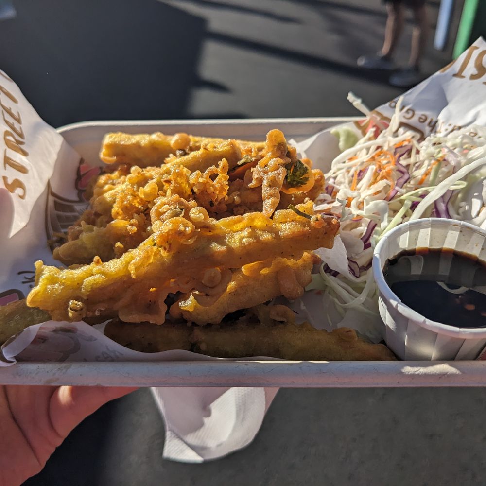 Organic tempeh fries