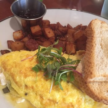 Mercantile - OMG ... This is to die for!!!! New Basil omelette ! In love... - American Near Me - Fredericksburg, Virginia