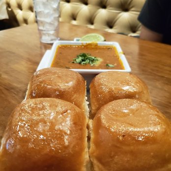 Honest - Pav bhaji. Looks better than it tastes. A 3 star from me. - Indian Near Me - McKinney, Texas Honest - Pav bhaji. Looks better than it tastes. A 3 star from me. - Indian Near Me - McKinney, Texas