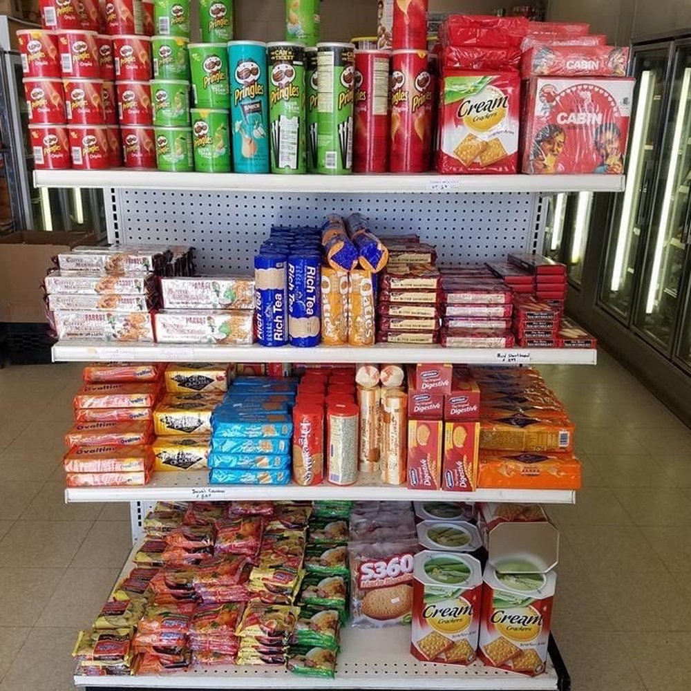Carolina Internationa Mart - a variety of snacks on display - International Grocery Near Me - Raleigh, North Carolina