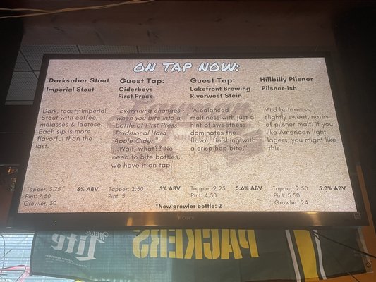 Menu photo 7 Layman Brewing West Allis, WI