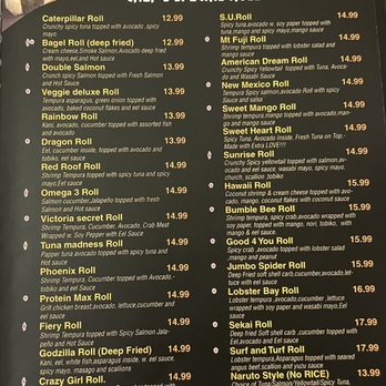 Sekai Sushi & Ramen - Menu special rolls - Sushi Bars Near Me - Salisbury, Maryland Sekai Sushi & Ramen - Menu special rolls - Sushi Bars Near Me - Salisbury, Maryland