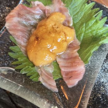 Salt + Charcoal - Wagyu and Uni and Wagyu Beef Roll - Japanese Near Me - Brooklyn, New York Salt + Charcoal - Wagyu and Uni and Wagyu Beef Roll - Japanese Near Me - Brooklyn, New York