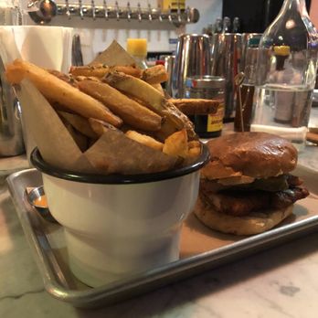 Concrete - Fried Chicken Sandwich with house fries - Breakfast & Brunch Near Me - Brooklyn, New York Concrete - Fried Chicken Sandwich with house fries - Breakfast & Brunch Near Me - Brooklyn, New York