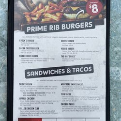 Menu - August 2022